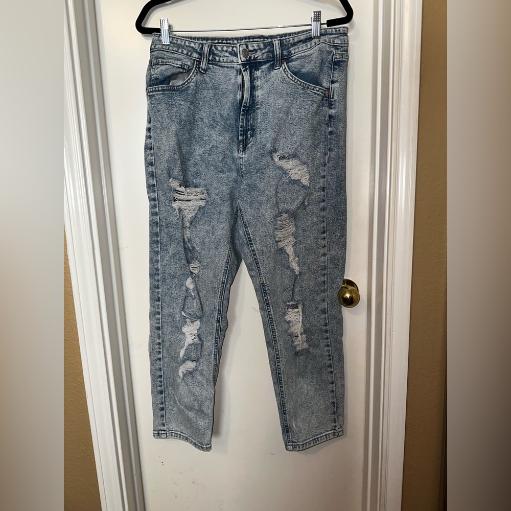High rise mom jeans